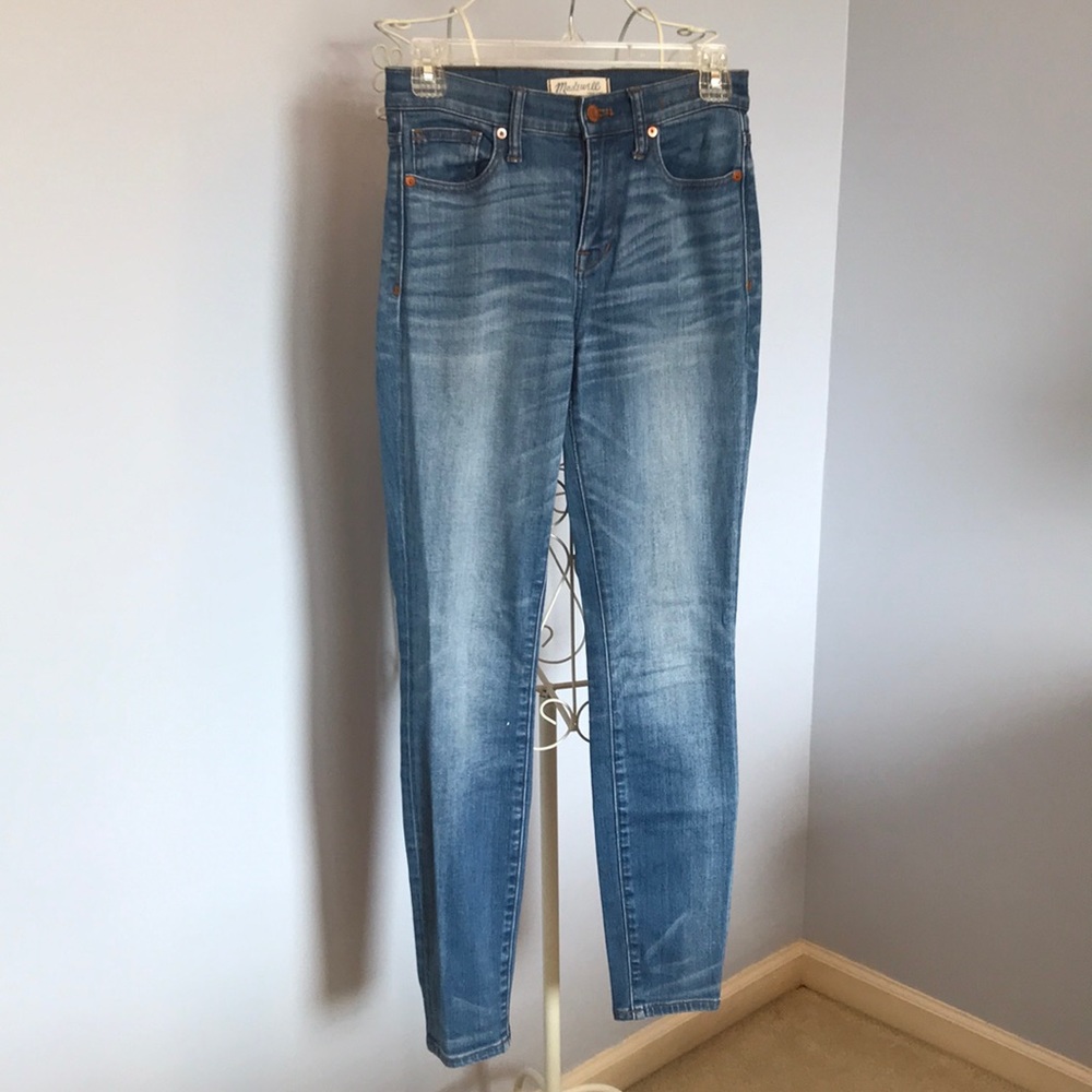 Madewell High Riser skinny jeans